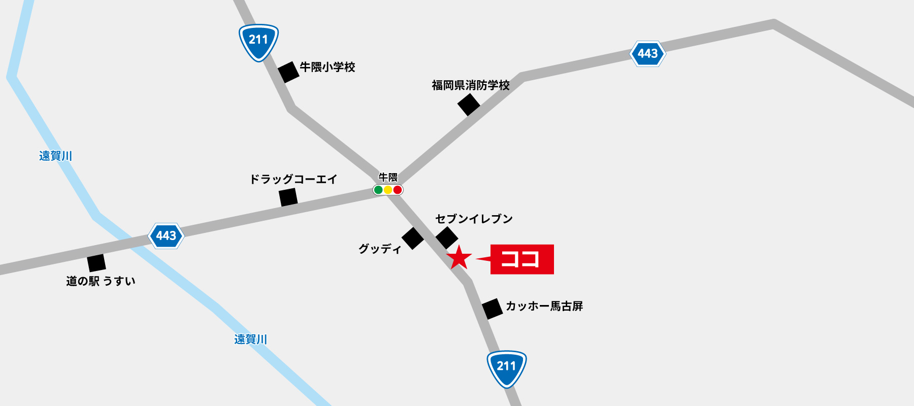 ラビット運送地図